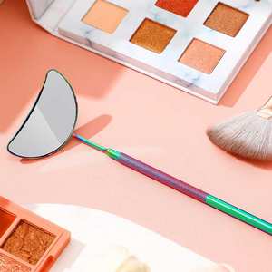 Espejo de Maquillaje Simple con Luz, Aumento 3X, Plegable, Decoración para Sala de Belleza - Product Image 6