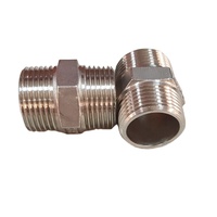 Raccords de tuyauterie en acier inoxydable, raccord hexagonal 3/4" pour systèmes de plomberie gaz/huile/eau, support OEM/ODM, marque Chico, garantie 1 an
