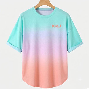 เสื้อยืดออกกำลังกายผู้ชายทรงโอเวอร์ไซส์ ผ้าฝ้ายพรีเมียม สำหรับออกกำลังกาย ฟิตเนส วิ่ง และไลฟ์สไตล์แอคทีฟ - Product Image 1