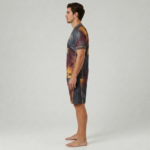 Vêtements de sport en polyester respirant pour équipes sportives avec service OEM, ensemble d'uniformes de football professionnels, uniforme de football personnalisé - Product Image 4