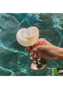 Decorative Handmade Conch Shell Martini Glass Elegant Marine Style <b>Drinkware</b> from Vietnam Supplier - Product Image 5