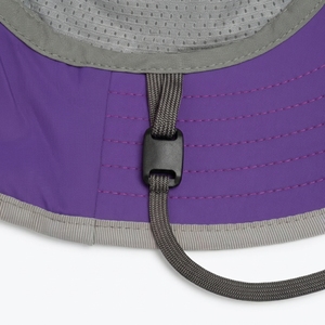 <b>Purple</b> Bucket <b>Hat</b> With Mesh Panel Adjustable Strap Unisex Outdoor Spring Summer Casual Adult <b>Hat</b> - Product Image 5