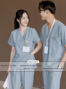 Wholesale High Quality Durable Medical Scrubs Set Professional Surgical Uniforms for Doctors and Nurses - Product Image 1