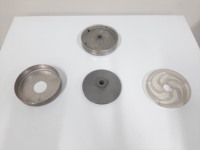 Pompe à eau électrique multi-étages haute pression en acier inoxydable de 4 pouces 0,5 CV avec turbine en plastique pour puits profond, OEM monophasé/triphasé 4.2
