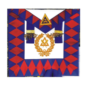 Newest Design Top High Quality Light Weight Masonic Regalia French Rite Degree Apron Freemason Available in Good Prices - Product Image 2