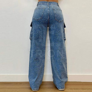Custom Design Women Rhinestone <b>Pant</b> Street Style Women Rhinestone <b>Pant</b> Modern Design Women Rhinestone <b>Pant</b> - Product Image 2
