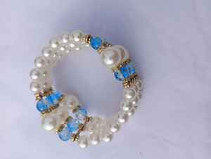 Ensemble collier et bracelet en perles de verre créatives et uniques, bijoux faits main colorés et tendance, collier ras du cou bohème en perles de rocaille pour femmes - Product Image 4