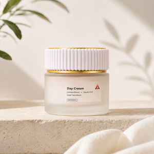 Crema de Día con Ácido Glicólico, Extracto de Regaliz y Extracto de Té Verde - Hidratante con Ácido Hialurónico para Todo Tipo de Piel - Product Image 5