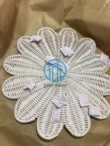 Rattan Placemat <b>Round</b> Flower Rattan Placemats Wicker Woven Placemat for <b>Table</b> From Artex Thien Thanh - Product Image 6
