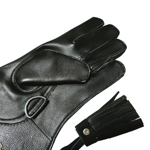 2026 New High Quality Customizable Long Falconry Deer Leather Glove for Outdoor & Hunting Animal Trap Type - Product Image 6