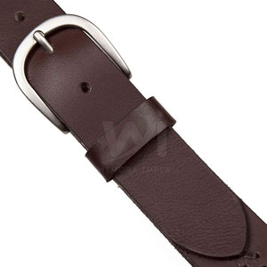 Ceinture en cuir professionnelle à prix de gros pour la vente en ligne, légère et durable, pour hommes, idéale pour un usage décontracté. - Product Image 2