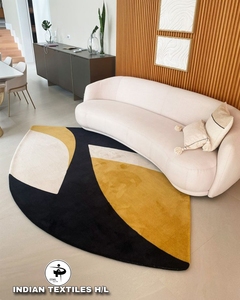 Tapis en laine tuftés à la main de conception professionnelle, vente en gros de tapis tuftés à la main pour salon, pour INDIAN TEXTILES H/L - Product Image 1