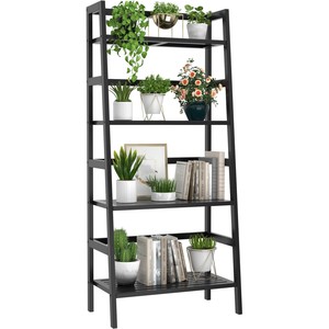Escalera de Exhibición para Plantas de Madera Dura Marrón Tradicional Hecha a Mano con Barandilla para Uso en Exteriores en Todas las Estaciones, Venta al Por Mayor - Product Image 2