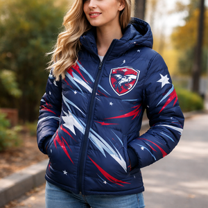 Chaqueta Acolchada Premium para Mujer con Capucha - Opciones Personalizadas de un Fabricante Directo de Fábrica - Product Image 6