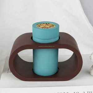 Brûleur à Bakhoor en Bois Massif Artisanal Porte-Encens Arabe Premium Décoration du Ramadan Célébrations de l'Eid Mubarak & Style d'Intérieur - Product Image 4