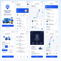 Application mobile avancée de suivi des livraisons avec surveillance GPS en direct, automatisation de la gestion des envois et planification de routes en temps réel pour Mac Stock
