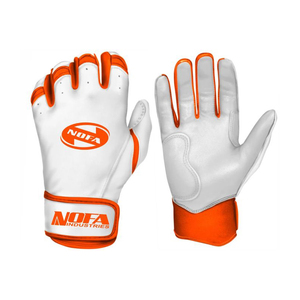 Guantes de Bateo de Cuero Blanco con Diseño de Dragón, Acolchados, Cierre de Hebilla Ambidiestro, Unisex, para Adultos, Entrenamiento - Product Image 4