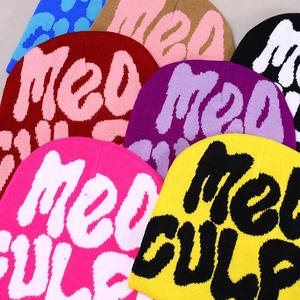 Urban Knit Beanie Hat Custom Logo Cuffed <b>Winter</b> <b>Cap</b> Soft Warm Street Fashion Headwear For Private Label Wholesale Clothing Brand - Product Image 3