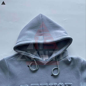 Sweat-shirts personnalisés en gros avec logo pour hommes – Fabricant de sweats à capuche gaufrés respirants – Prix de gros – Basiques en coton mélangé - Product Image 4