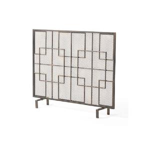 Nueva llegada, último diseño, biombo de hierro decorativo para el hogar, protector contra incendios para bebés, biombo de hierro de diseño antiguo, hecho a mano. - Product Image 3