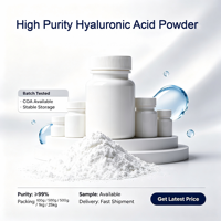Hyaluronate de sodium en poudre lyophilisée, commande en gros, suivi d'expédition, réponse rapide