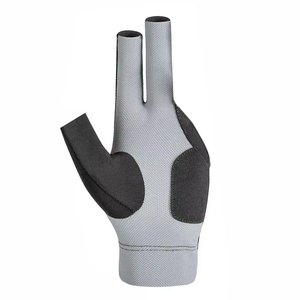 Geo Brothers Custom Wholesale Lightweight Spandex Unisex Sports Finger Snooker Gloves <b>Hook</b> Loop Closure Size Customizable - Product Image 4