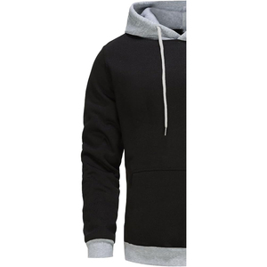 Sweat-shirt à col rond en molleton 100 % coton pour homme, tricoté, 240 g, écologique, respirant, avec logo imprimé en relief sur le devant, collection printemps - Product Image 3