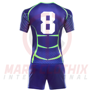 Uniforme de Rugby de Tela de Poliéster para Equipos, Conjunto de Uniforme de Rugby Original de la Mejor Calidad, Nueva Llegada 2026, Unisex - Product Image 2