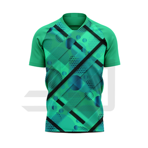 Camiseta de Fútbol Personalizada con Logotipo Frontal, Transpirable, 100% Poliéster, Manga Corta, Uniforme Deportivo para Equipos Adultos y Actividades de Club - Product Image 3