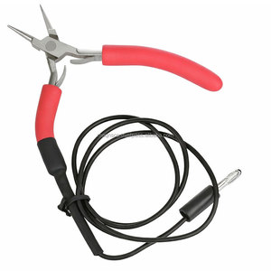 ZETOMED PRO Grounded Needle Nose Pliers High Quality Stainless Steel Jewelry Making Pliers Customizable Color 5"/Customized - Product Image 3