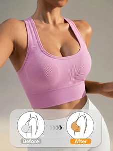 Sujetador Deportivo Transpirable para Yoga, con Soporte Elástico para Ejercicio Activo y Comodidad Diaria - Product Image 5