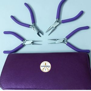 Alicates para Cerrar Cierres de Media Luna, Herramientas Manuales para Joyería, Mango Antideslizante, Accesorio DIY - Product Image 5