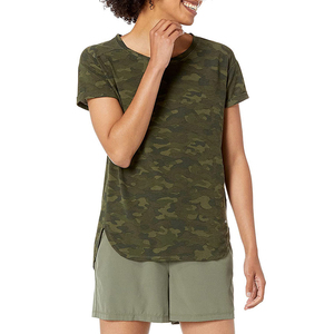 T-shirt décontracté surdimensionné pour <span class=keywords><strong>femme</strong></span>, coupe boyfriend, <span class=keywords><strong>col</strong></span> rond, manches courtes, 100 % coton, nouveau modèle, vente en gros personnalisée - Product Image 5