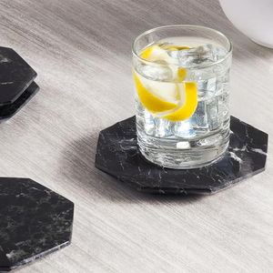 New Natural <b>Marble</b> Onyx Coasters Set Modern Antique Design Big Slab Kitchen Use Premium Quality Wholesale - Product Image 5