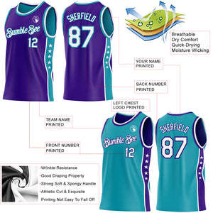 Conjunto de Pantalones Cortos y Camiseta de Baloncesto Reversibles Personalizados, Uniformes de Equipo sin Mangas de Doble Cara, Transpirables, 100% Poliéster Elástico - Product Image 2