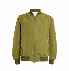 Custom Thin Nylon Casual Stand Collar Windproof Breathable Front Logo Work Jacket Men's Distress Carpenter Trucker Bomber Jacket - Product Image 2
