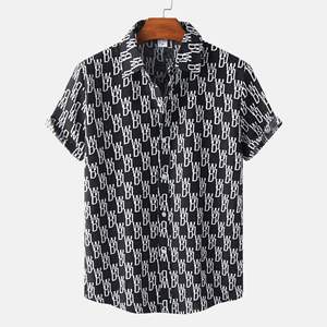 Camisetas de Playa para Hombre al por Mayor, de Alta Calidad, Manga Corta, Estampadas, Estilo Hawaiano, Casual, Digital, a la Moda - Product Image 5