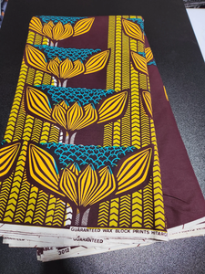 Tela de algodón con estampado africano tradicional para envolturas y moda de Hitjem Export Island, que suministra a todo el mundo. - Product Image 2