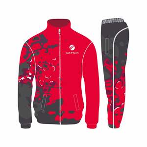 Survêtement homme en polyester, design OEM, sweat à capuche zippé et pantalon de jogging, haute qualité, sublimation, à vendre - Product Image 4