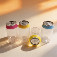 Bouteilles en plastique personnalisées de 3,5 g, 7 g, 100 ml avec étiquette pour bonbons comestibles, biscuits, gommes, herbes sèches, fleurs – Emballage en pots en plastique