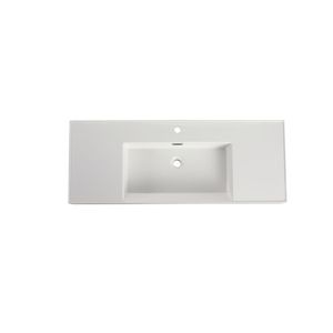 Lavabo in Resina da Bagno 48 Pollici Modello GRB48120MMO - Product Image 4