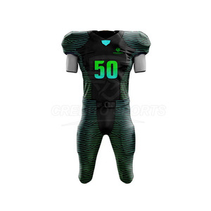 Uniforme de Fútbol Americano de Primera Calidad, Uniforme de Fútbol Americano de Poliéster Suave, Diseño Personalizado - Product Image 2