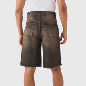 Shorts en toile pour homme coupe ample tendance 2026 – Style urbain, confortables, décontractés pour l'été, respirants, séchage rapide, vintage - Product Image 6