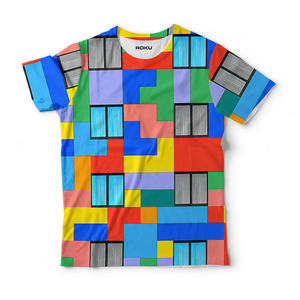 Camisetas Vintage de sublimación para hombre de alta calidad, 200 gramos de tela, peso, cuello redondo, estilo informal con diseño de patrón de impresión único - Product Image 1