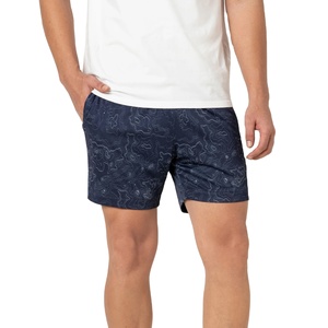 Short de sport grande taille pour homme 100% Polyester Short de basket-ball personnalisé à fleurs imprimé par sublimation - Product Image 3