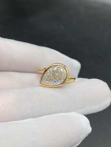 Anillo de Boda de Lujo 2026, Elegante, con Diamante Moissanite GIA, Chapado en Oro, Plata de Ley S925, Chapado en Oro de 18K - Product Image 6