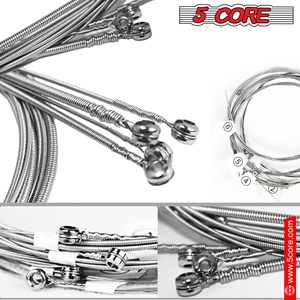 Cuerdas para Guitarra Eléctrica de 5 Hilos para Guitarras de 6 Cuerdas, Acero Niquelado - Product Image 2