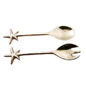 Cucharas de Servir Plateadas Premium, Cubertería de Acero Mate y Espejado para Bodas y Eventos al Mejor Precio - Product Image 1