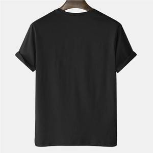 Camiseta Extra Grande de Alta Calidad para Hombre, 100% Algodón, Logotipo Bordado Personalizado, Cuello Redondo, Estampado Puff, Ecológica, 300g, Hecha en Pakistán - Product Image 3