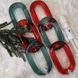 Décoration murale design moderne en résine, chaîne décorative à suspendre pour la décoration de la pièce, idéale pour les célébrations de Diwali et d'anniversaire, prix de gros Inde - Product Image 1